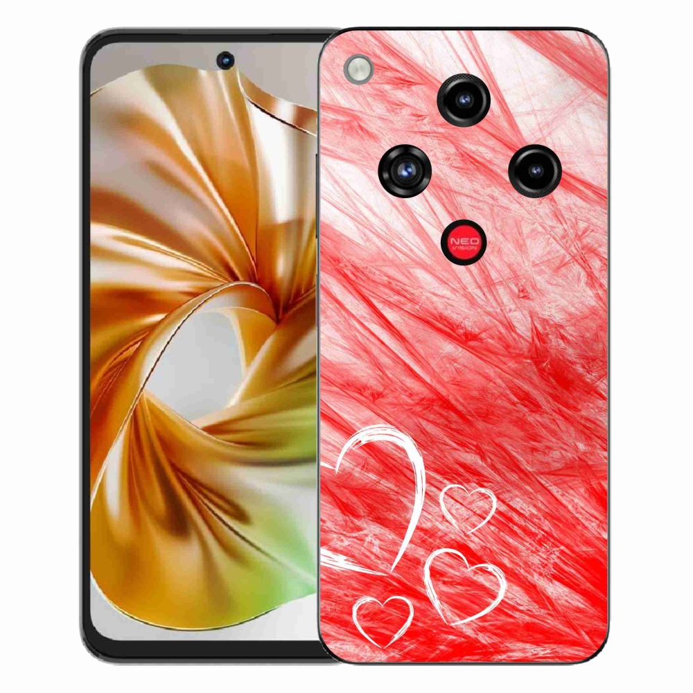 ZTE Nubia Focus 2 zselés borítás mmCase - szív