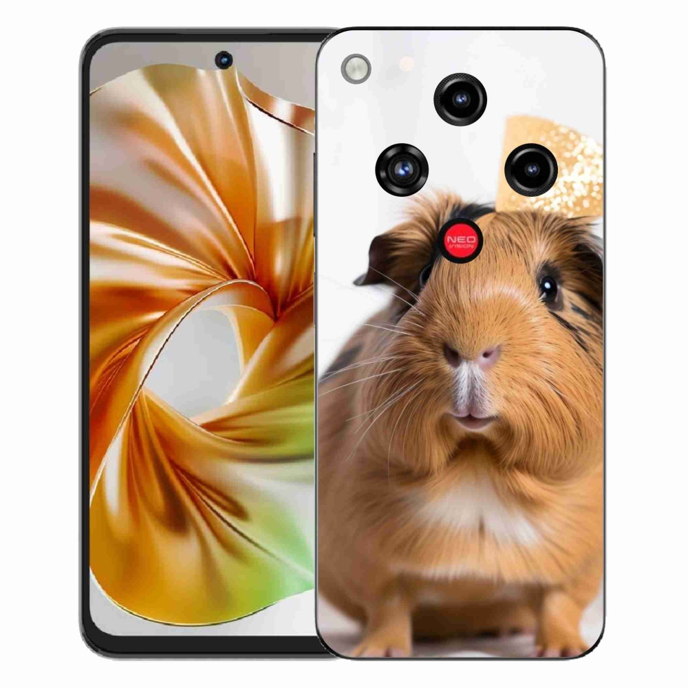 ZTE Nubia Focus 2 zselés tok mmCase - barna tengerimalachoz