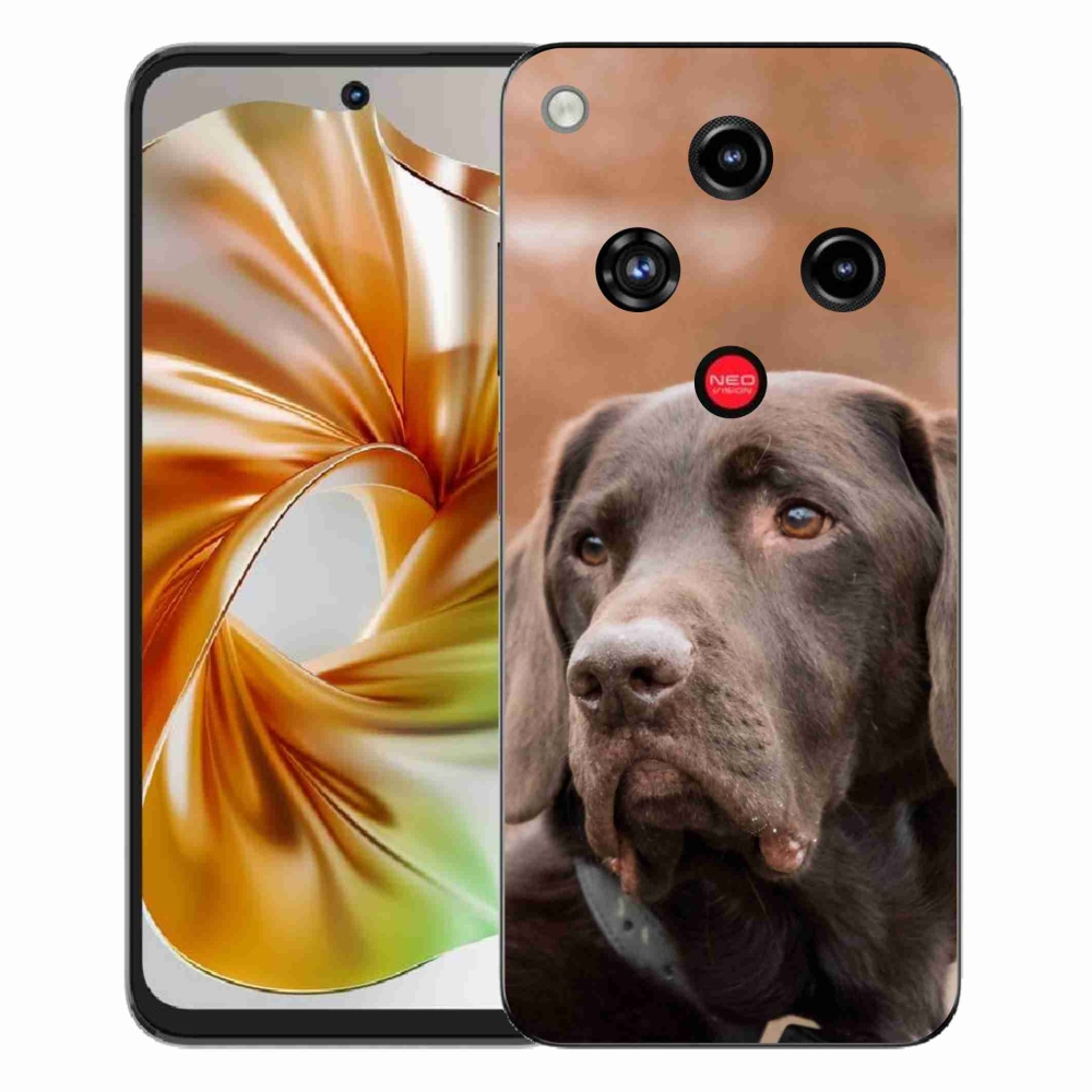 ZTE Nubia Focus 2 zselés borító mmCase - barna labrador