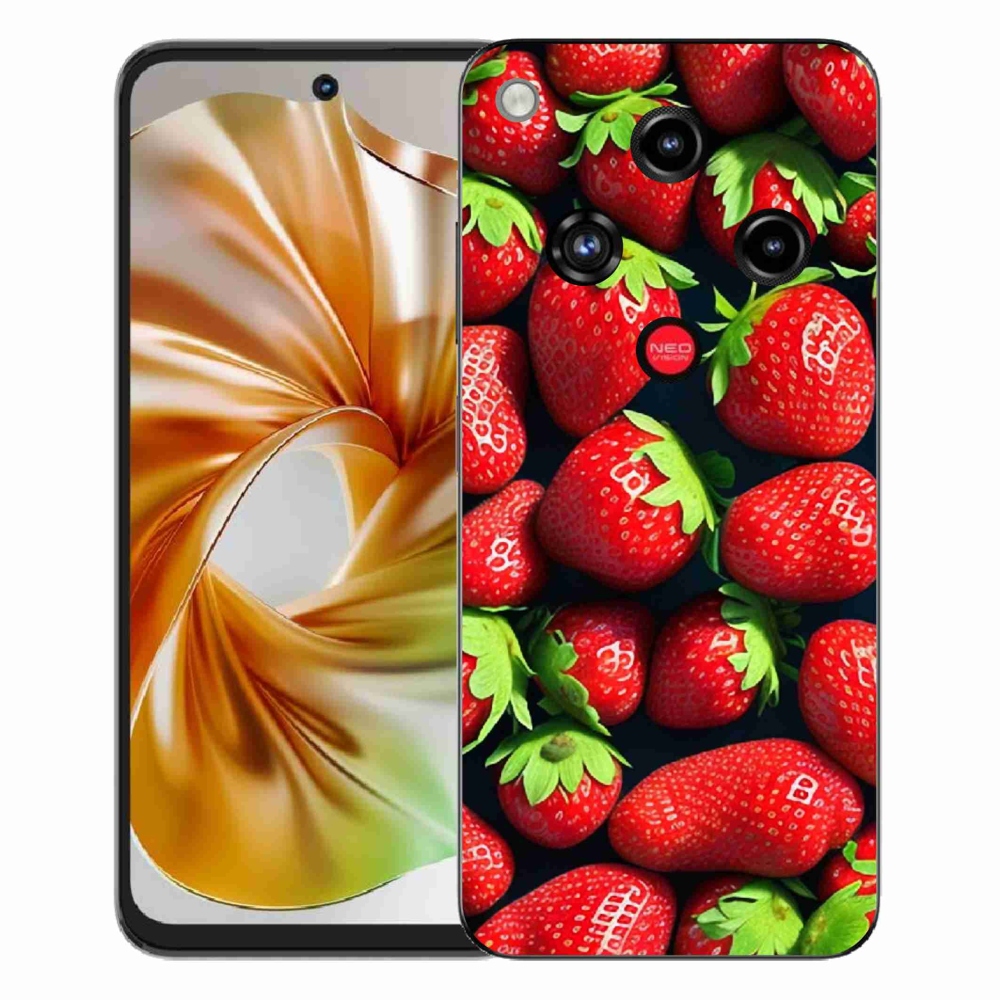 ZTE Nubia Focus 2 zselés borító mmCase - eper