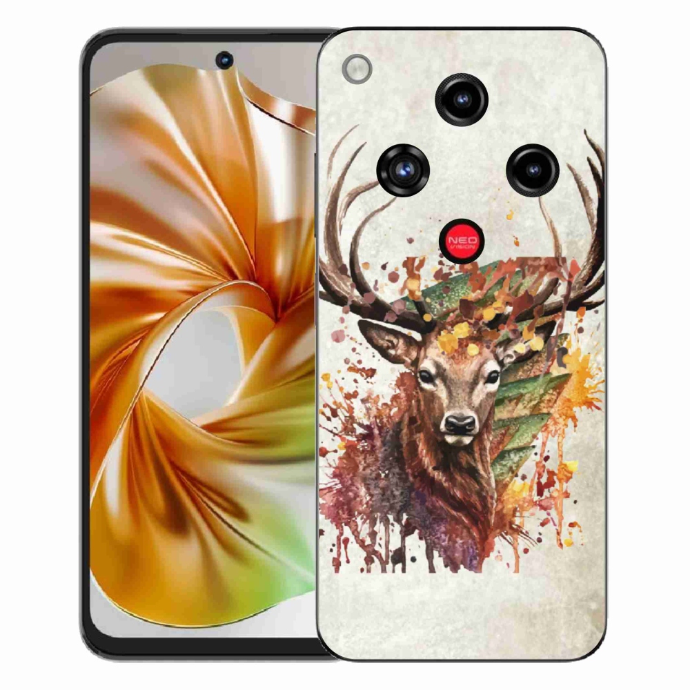 ZTE Nubia Focus 2 zselés borító mmCase - szarvas 1