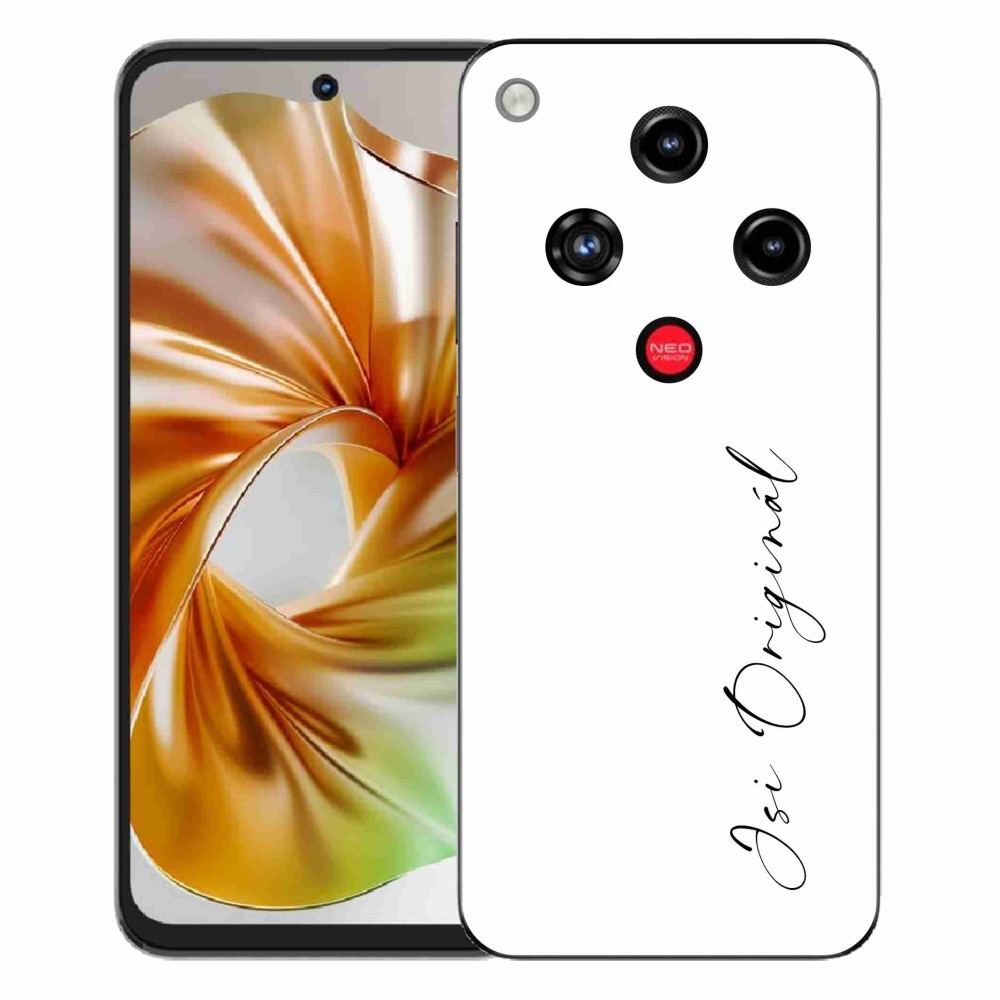 ZTE Nubia Focus 2 zselés borító mmCase - te vagy az eredeti fehér háttér