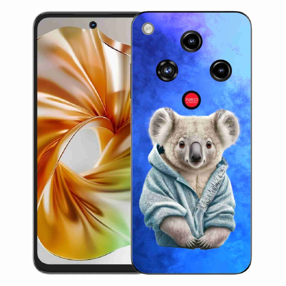 ZTE Nubia Focus 2 zselés tok mmCase - koala pulóverben