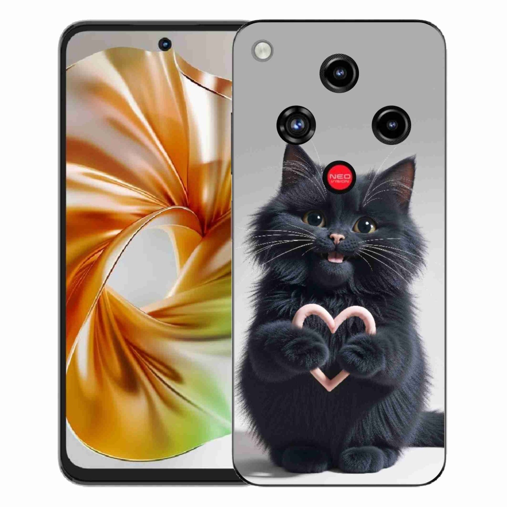 ZTE Nubia Focus 2 zselés borító mmCase - macskaszerelem 3