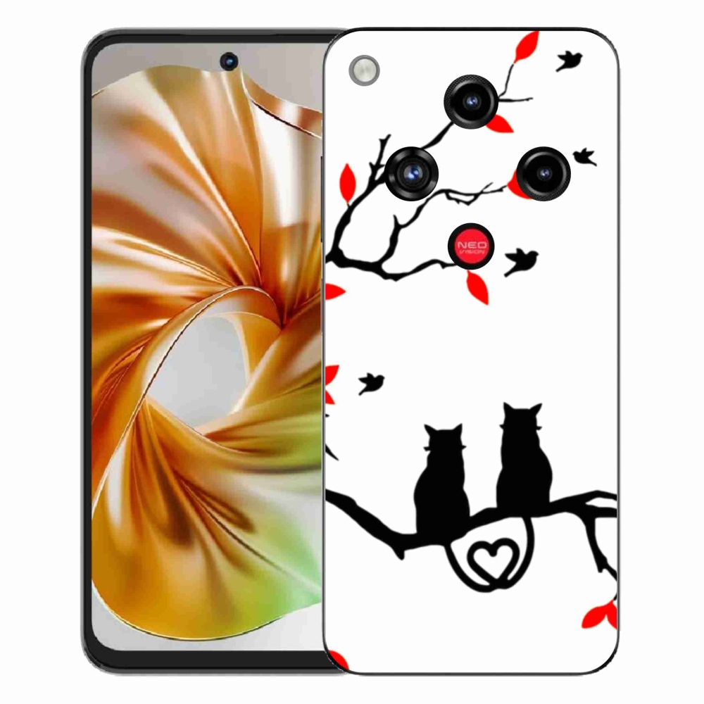 ZTE Nubia Focus 2 zselés borítás mmCase - macskaszerelem