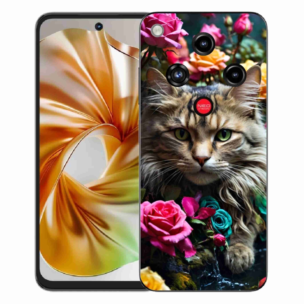 ZTE Nubia Focus 2 zselés tok mmCase - macskaszem nézet 2
