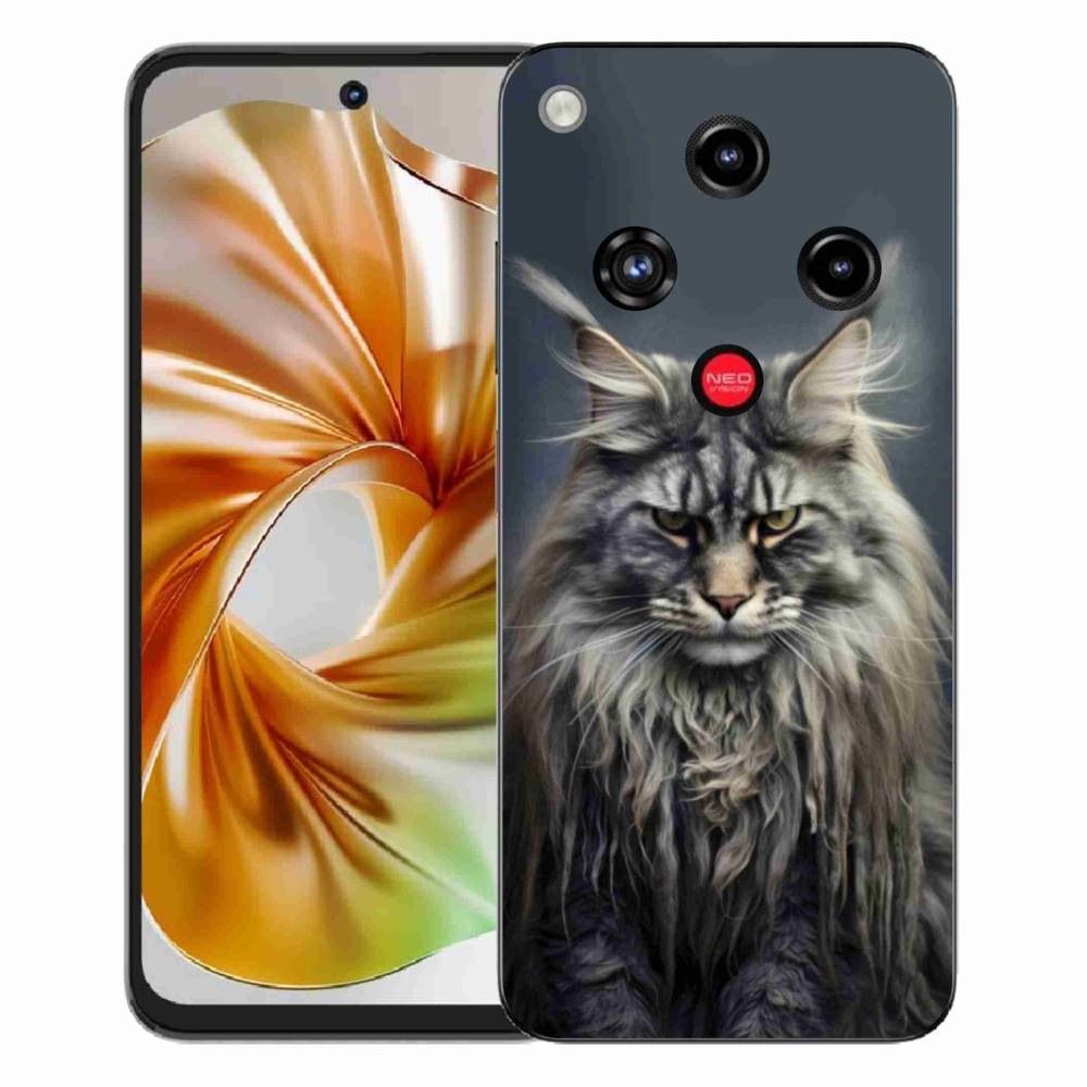 ZTE Nubia Focus 2 zselés borító mmCase - macskaszem nézet 4