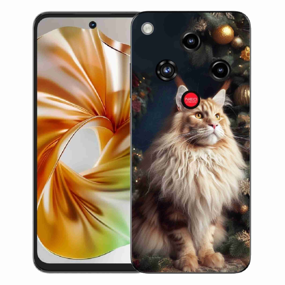 ZTE Nubia Focus 2 zselés tok mmCase - macska a fánál