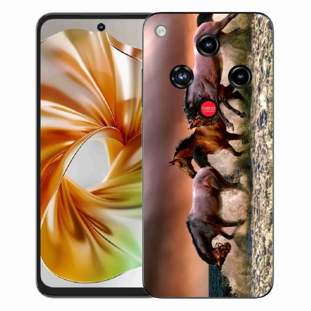 ZTE Nubia Focus 2 zselés borító mmCase - lovak 1