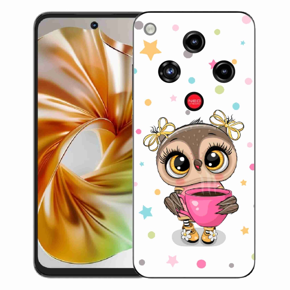 ZTE Nubia Focus 2 zselés borító mmCase - rajzfilm bagolyhoz