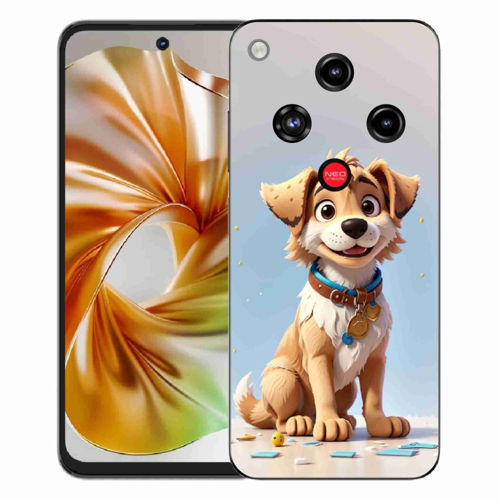 ZTE Nubia Focus 2 zselés borító mmCase - rajzfilm kölyökkutyához