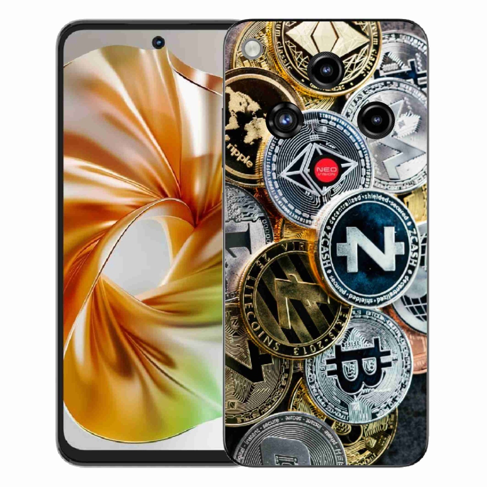 ZTE Nubia Focus 2 zselés tok mmCase - kriptovaluták