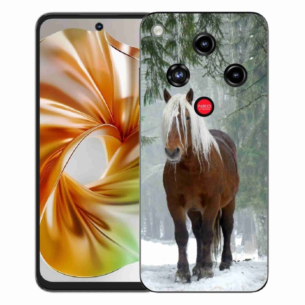 ZTE Nubia Focus 2 zselés tok mmCase - ló az erdőben