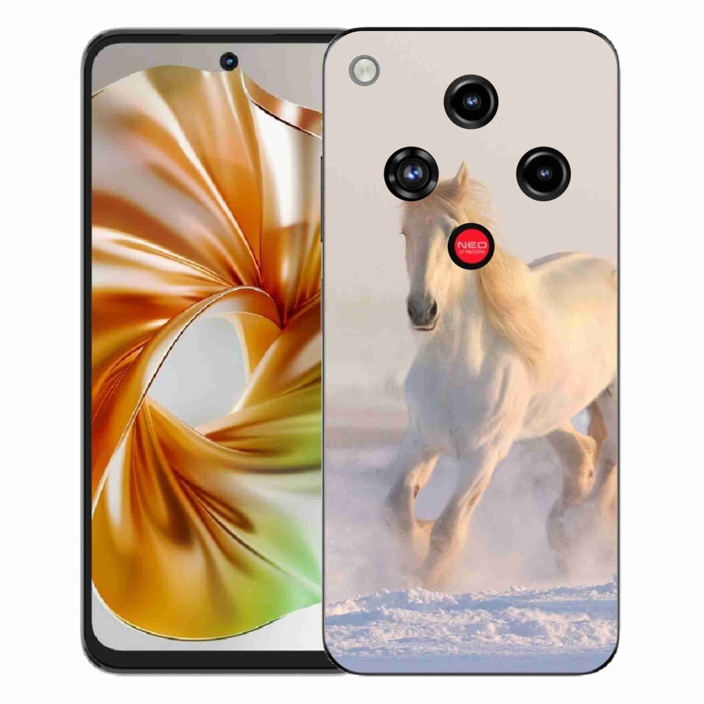 ZTE Nubia Focus 2 zselés tok mmCase - ló a hóban