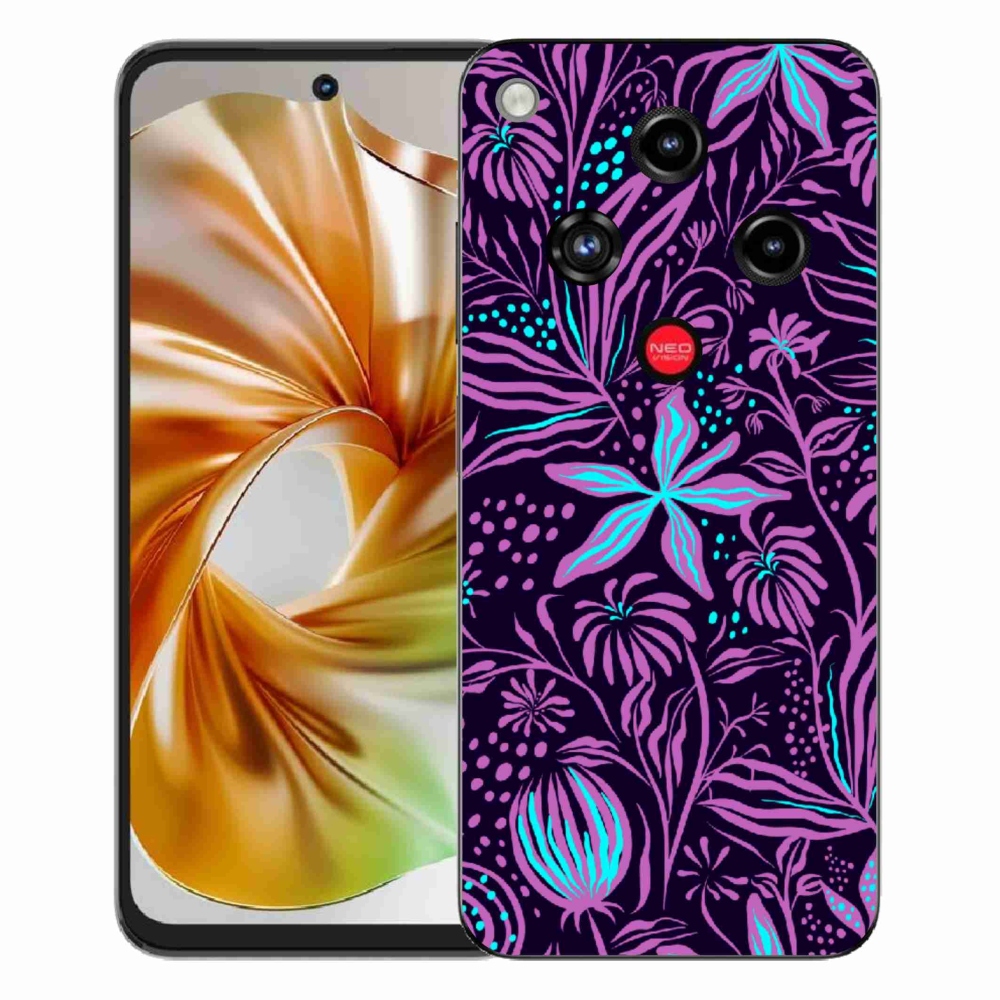 ZTE Nubia Focus 2 zselés borító mmCase - virágok 2