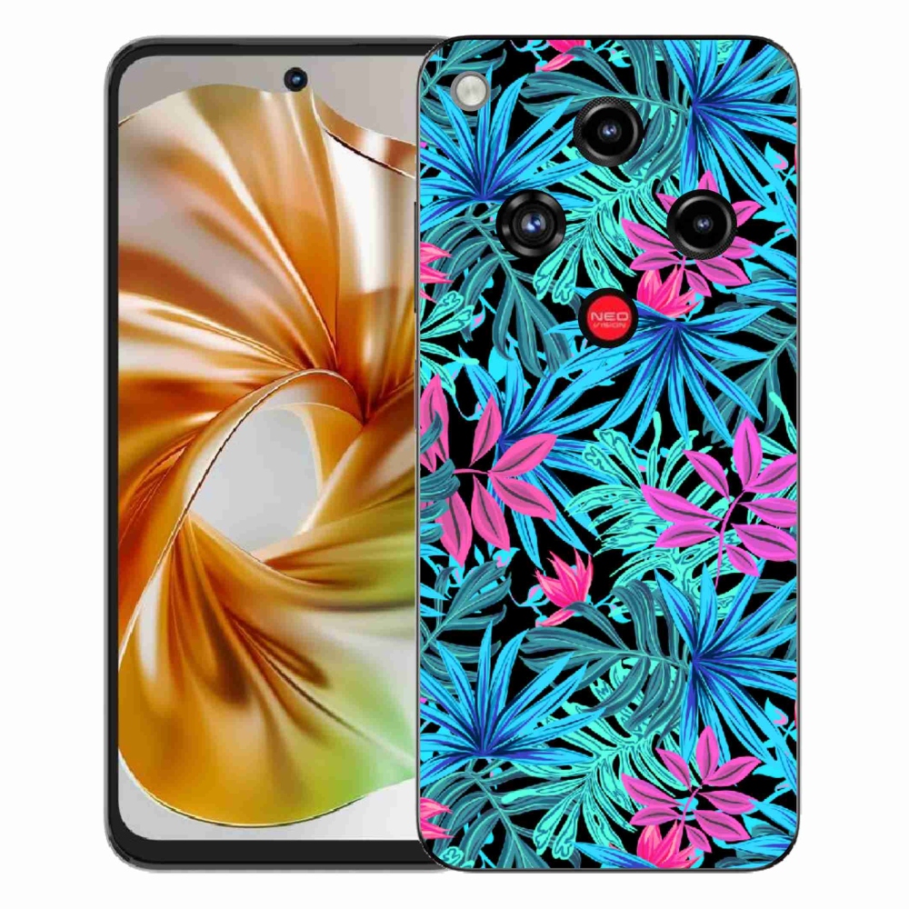 ZTE Nubia Focus 2 zselés tok mmCase - virágok 3