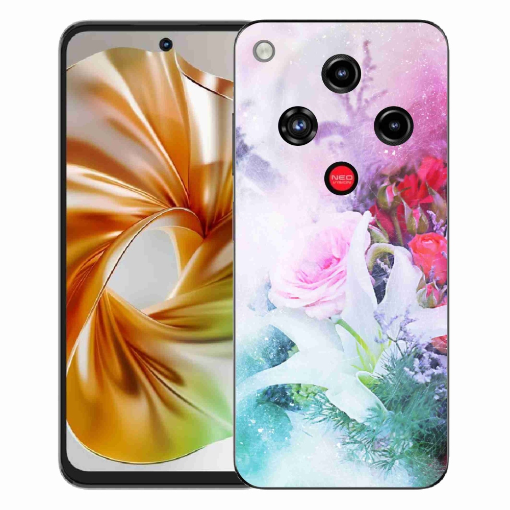 ZTE Nubia Focus 2 zselés borító mmCase - virág 4