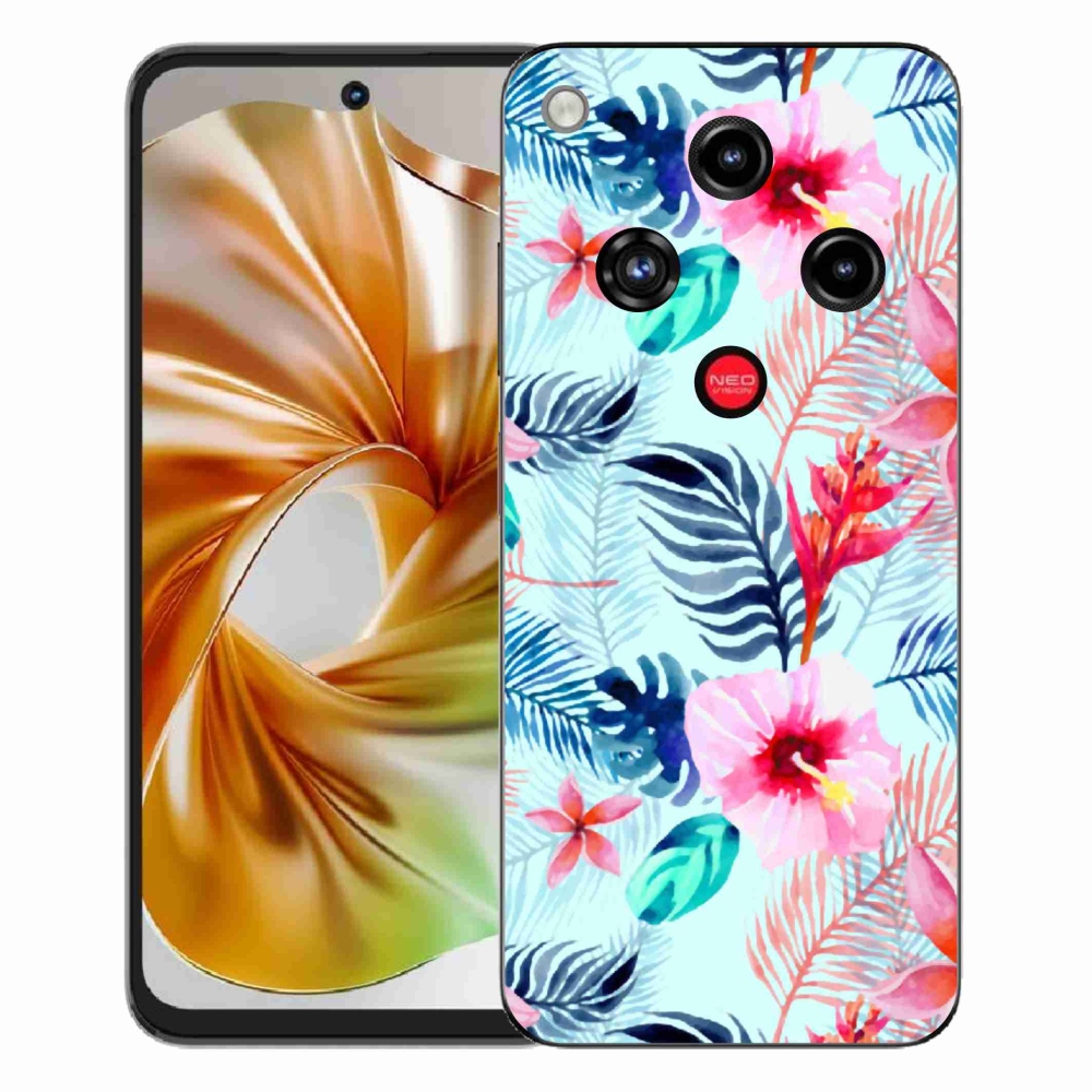 ZTE Nubia Focus 2 zselés tok mmCase - virágok