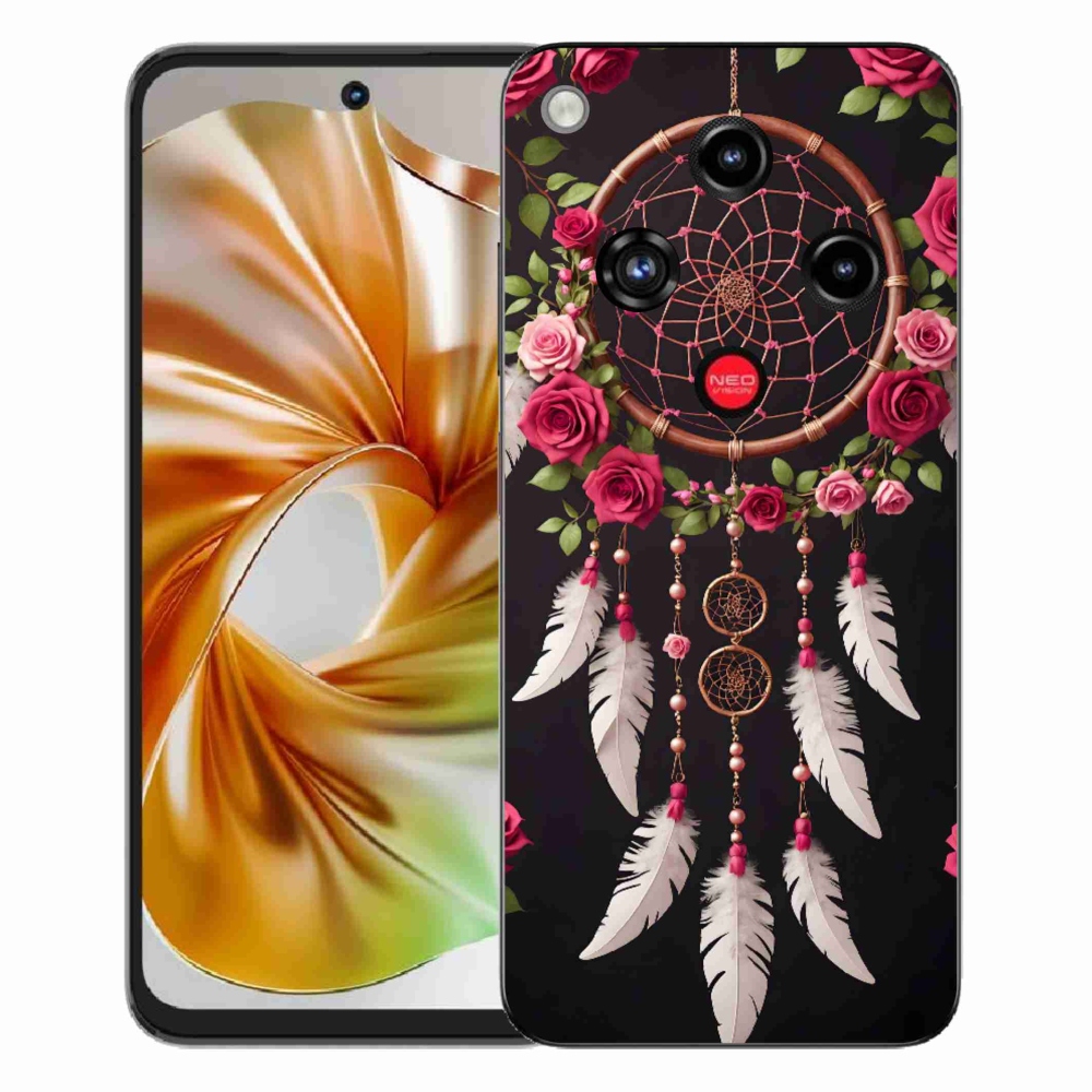 ZTE Nubia Focus 2 zselés tok mmCase - álomfogó rózsákkal