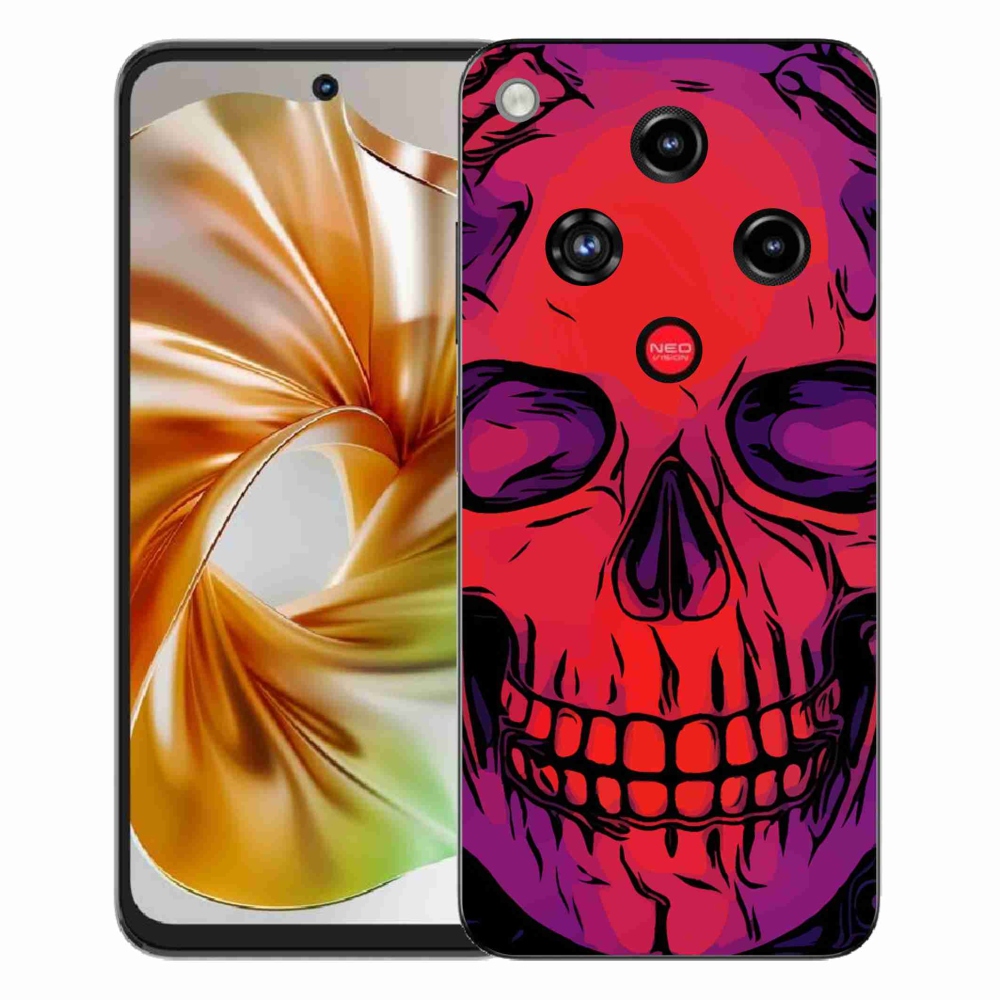 ZTE Nubia Focus 2 zselés tok mmCase - koponya