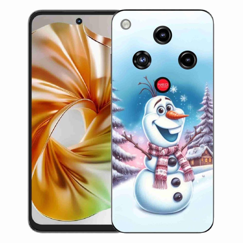 ZTE Nubia Focus 2 zselés tok mmCase - ice kingdom