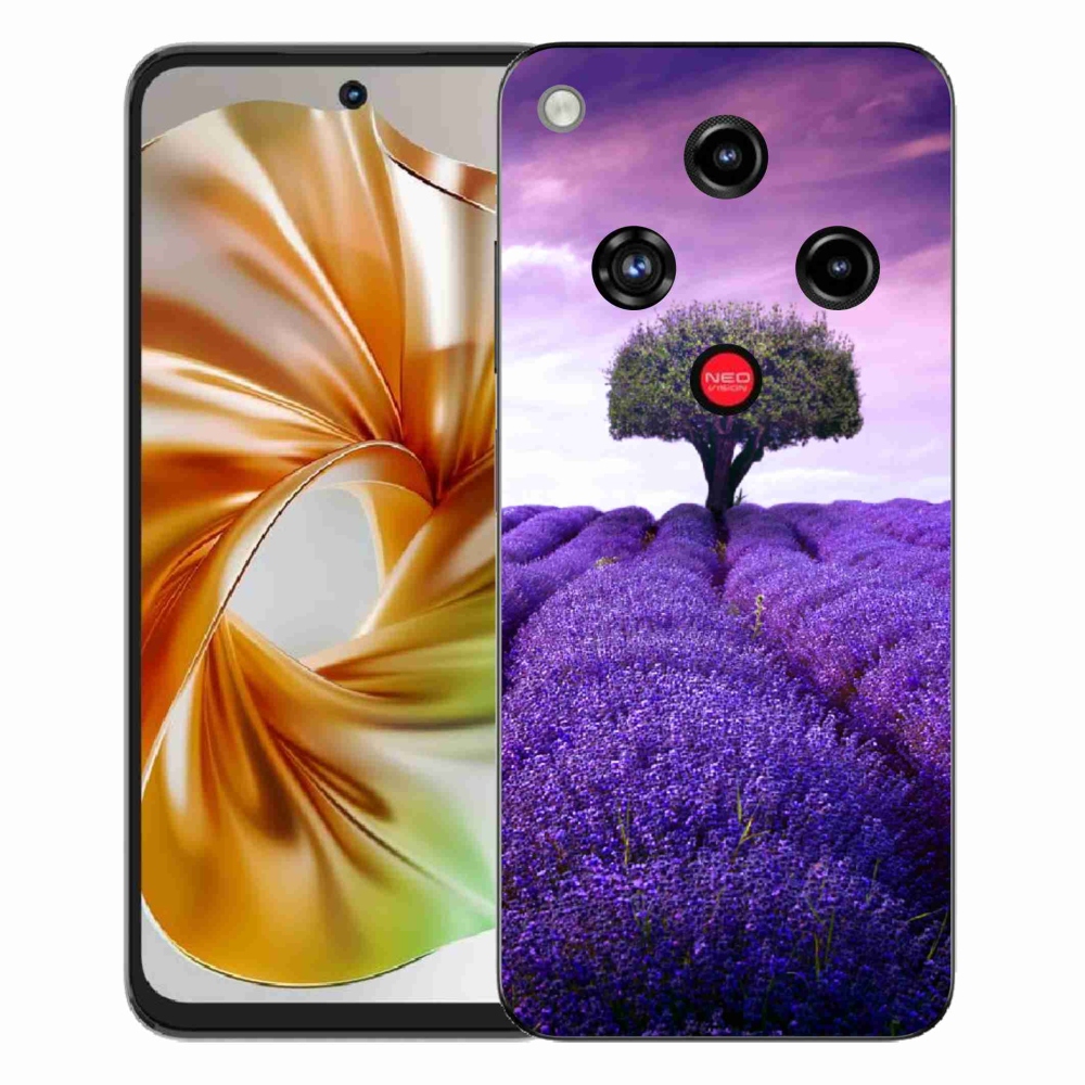 ZTE Nubia Focus 2 zselés tok mmCase - levendula rét