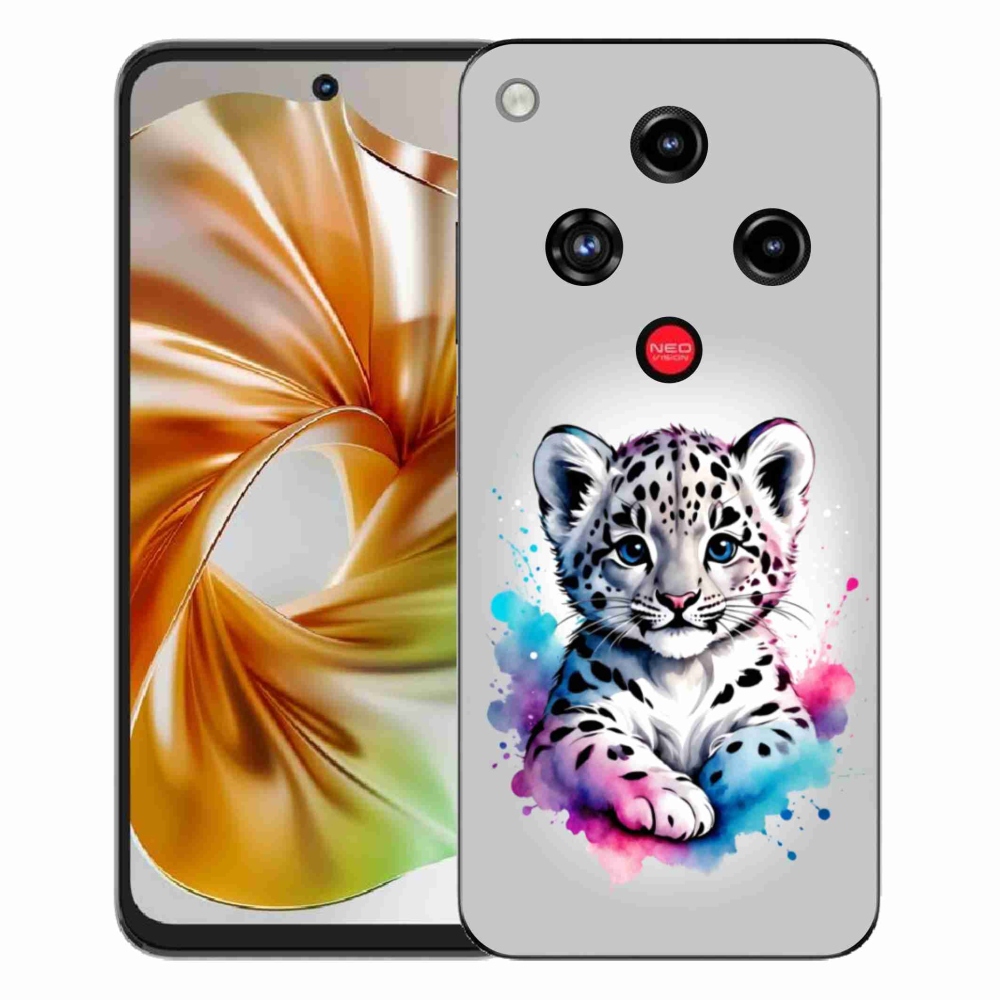 ZTE Nubia Focus 2 zselés tok mmCase - leopárd kölyök