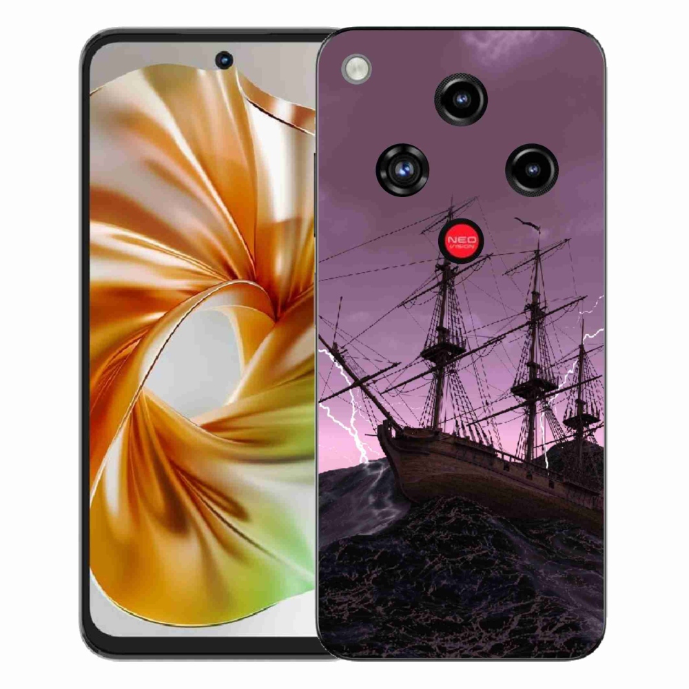 ZTE Nubia Focus 2 zselés tok mmCase - hajó a viharban
