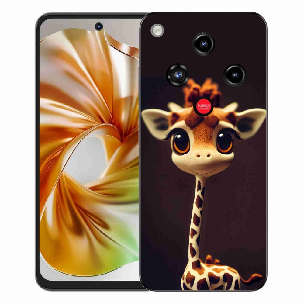 ZTE Nubia Focus 2 zselés tok mmCase - kis zsiráf