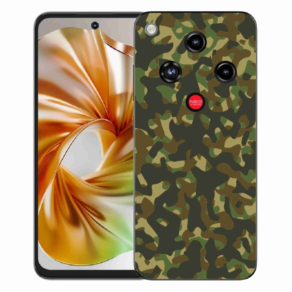 ZTE Nubia Focus 2 zselés tok mmCase - terepszínű mintázat 1