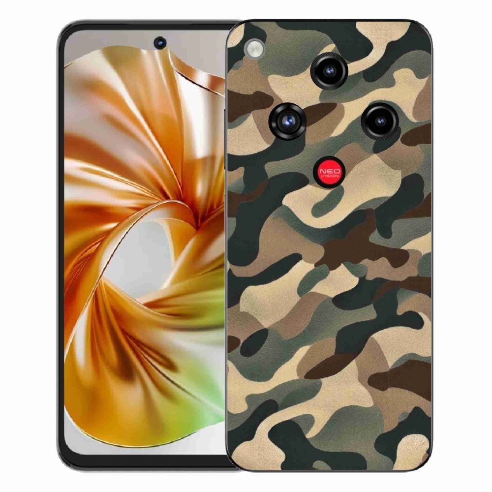 ZTE Nubia Focus 2 zselés tok mmCase - terepszínű minta 11