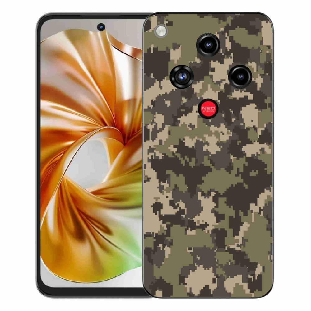 ZTE Nubia Focus 2 zselés tok mmCase - terepszínű mintázat 12