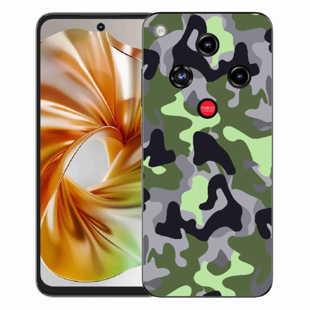ZTE Nubia Focus 2 zselés tok mmCase - terepszínű minta 7
