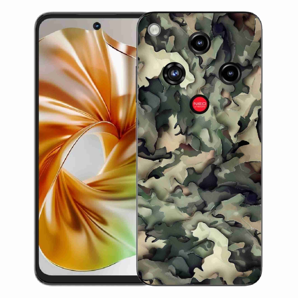 ZTE Nubia Focus 2 zselés tok mmCase - terepszínű minta 9