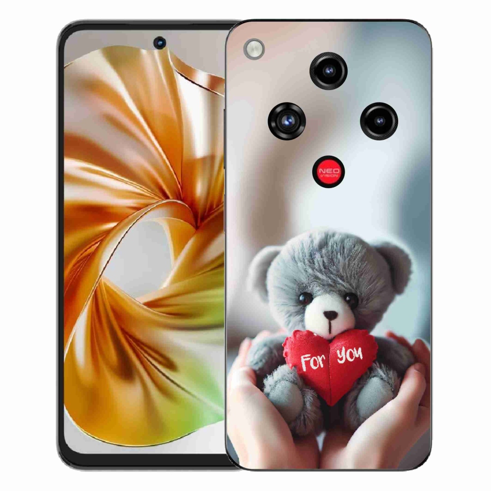 ZTE Nubia Focus 2 zselés borító mmCase - mackó a szerelmesek számára