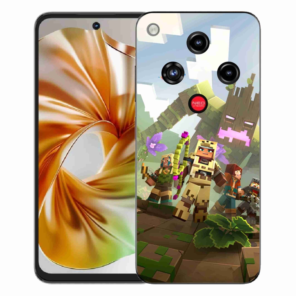 ZTE Nubia Focus 2 zselés borító mmCase - minecraft 1