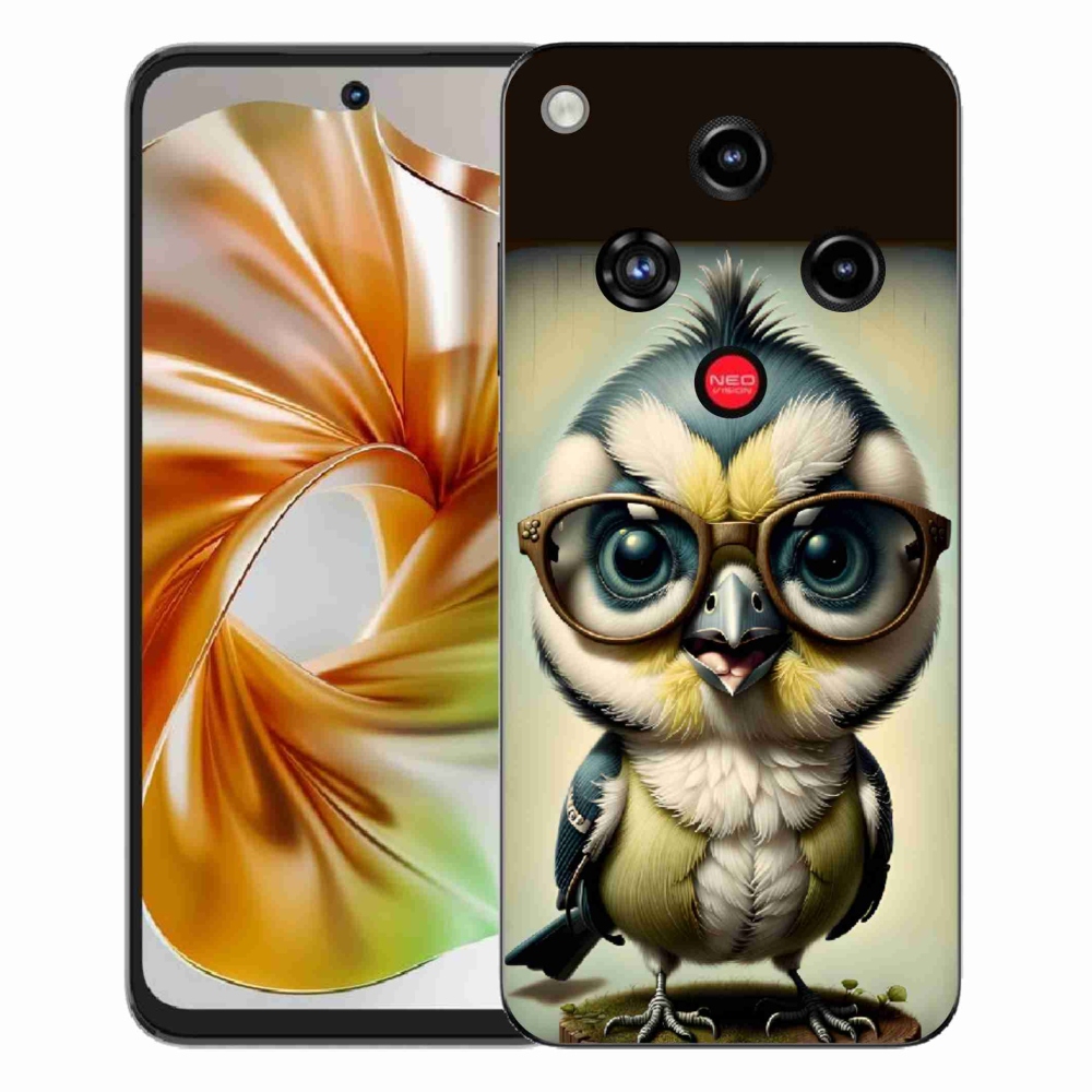ZTE Nubia Focus 2 zselés borítás mmCase - kölyök szemüveggel