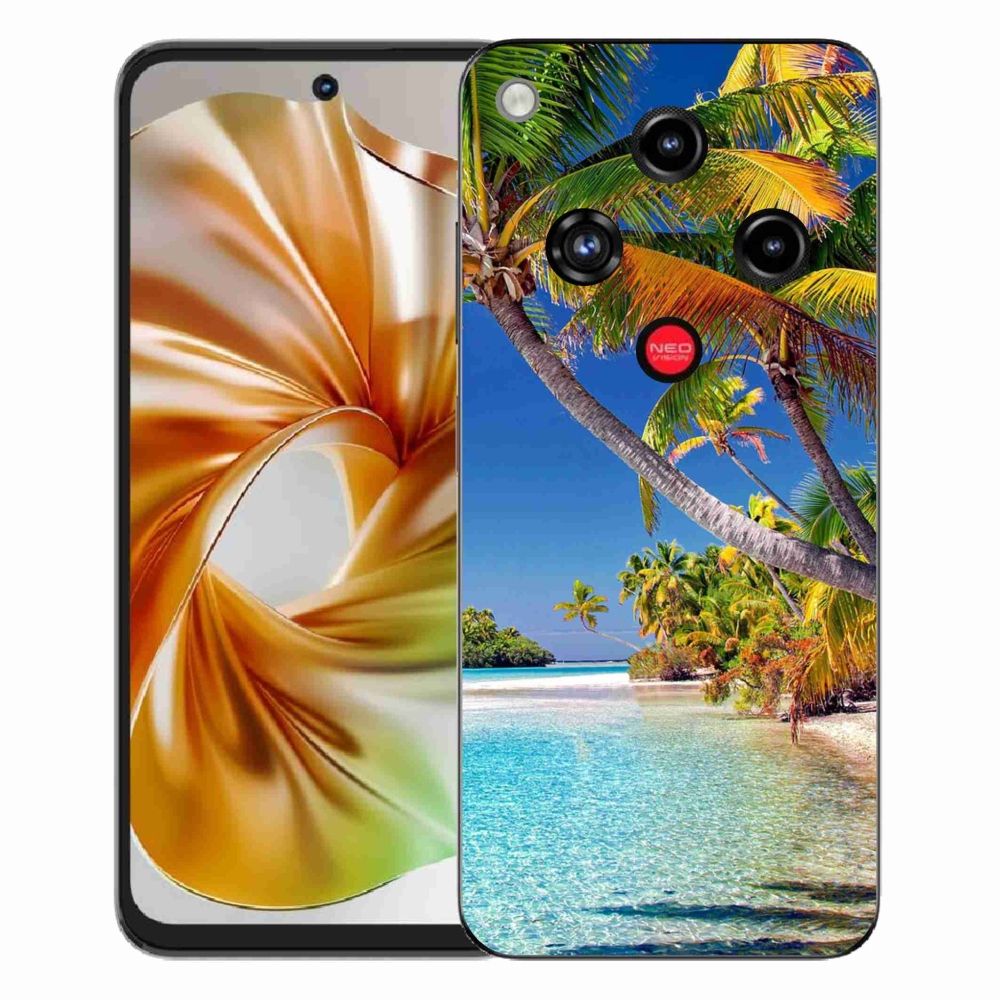 ZTE Nubia Focus 2 zselés tok mmCase - tengerpart
