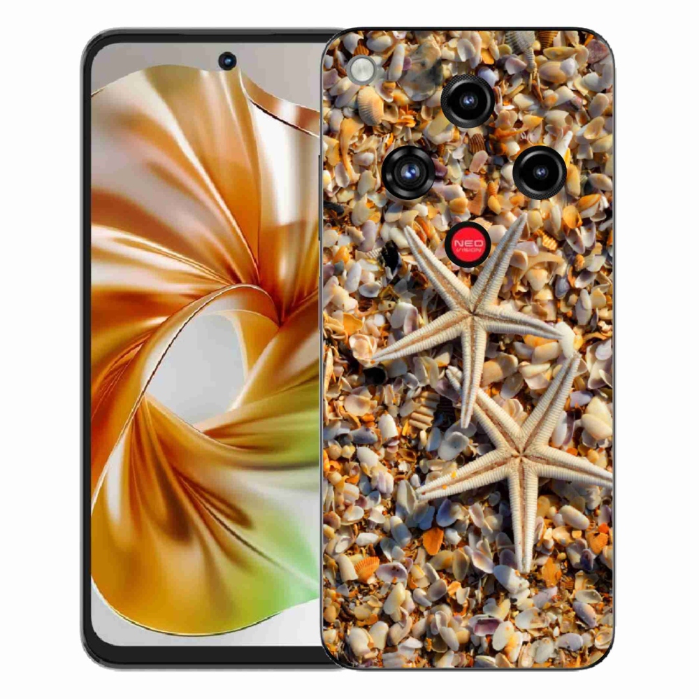 ZTE Nubia Focus 2 zselés tok mmCase - tengeri csillag