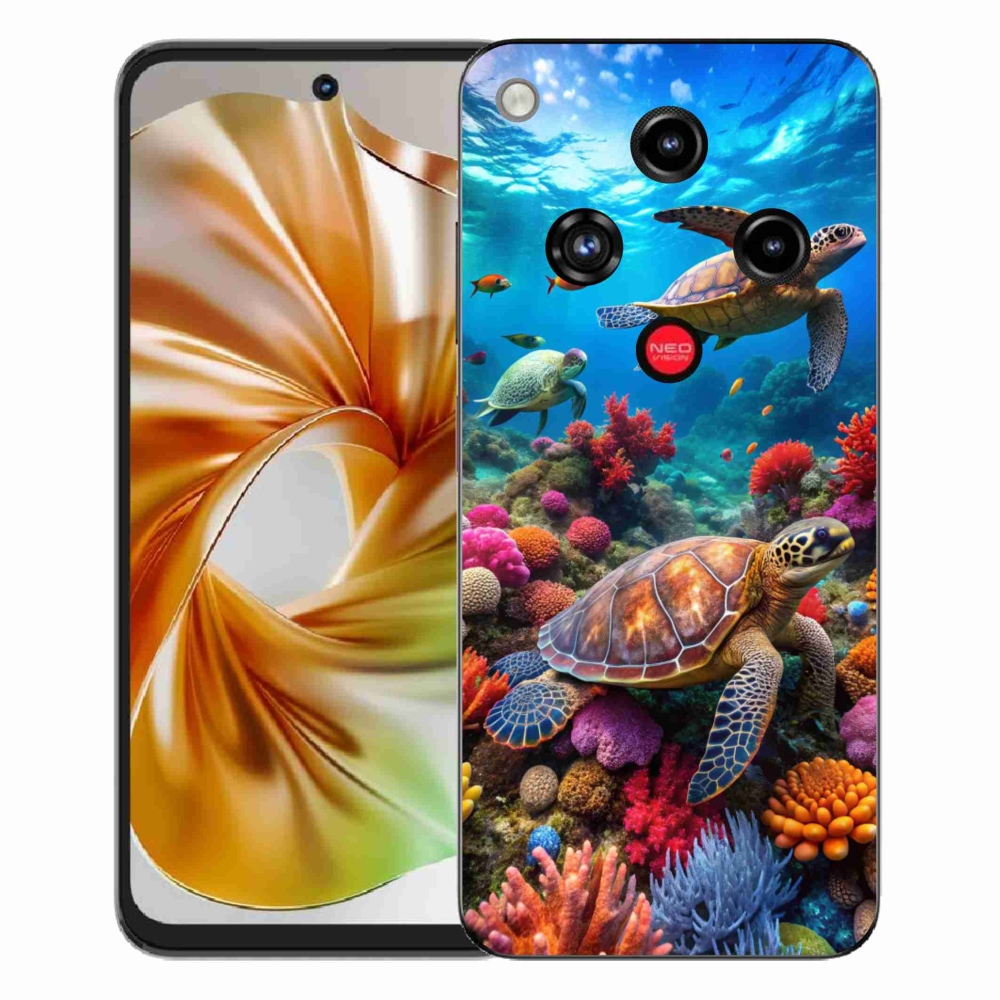 ZTE Nubia Focus 2 zselés tok mmCase - Sea World 2 - Tengeri világ 2