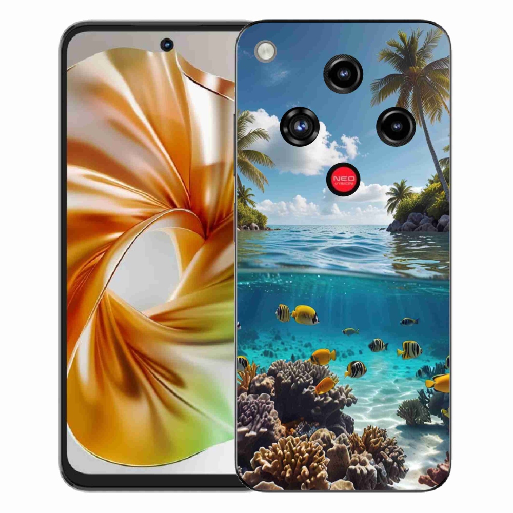 ZTE Nubia Focus 2 zselés tok mmCase - Sea World 4
