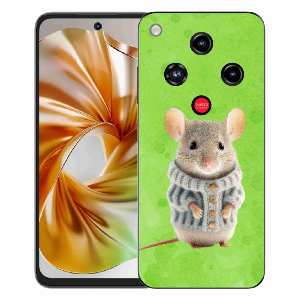 ZTE Nubia Focus 2 zselés borító mmCase - egér pulóverben