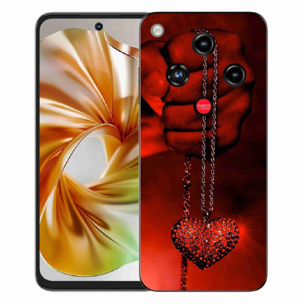 ZTE Nubia Focus 2 zselés borítás mmCase - nyaklánc