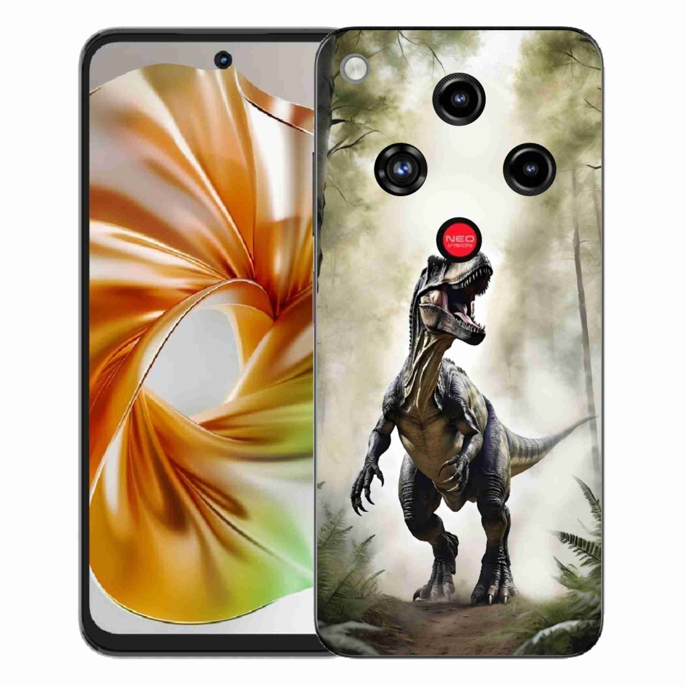 ZTE Nubia Focus 2 zselés tok mmCase - dühös T-Rex