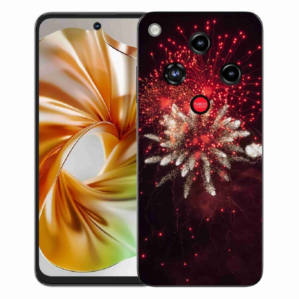 ZTE Nubia Focus 2 zselés borítás mmCase - tűzijáték