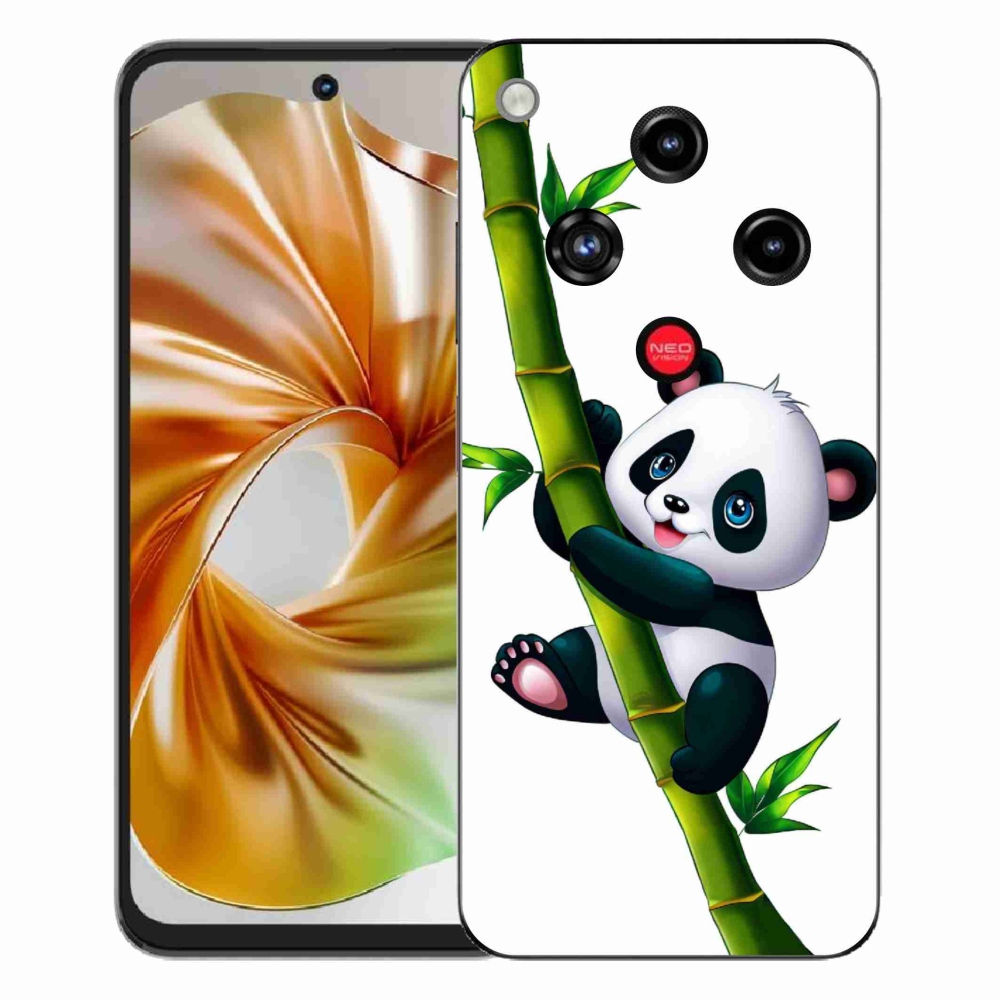 ZTE Nubia Focus 2 zselés borító mmCase - panda a bambuszon