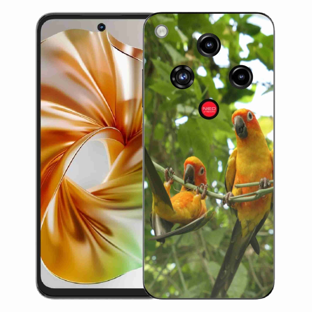 ZTE Nubia Focus 2 zselés borító mmCase - papagájok aratingy