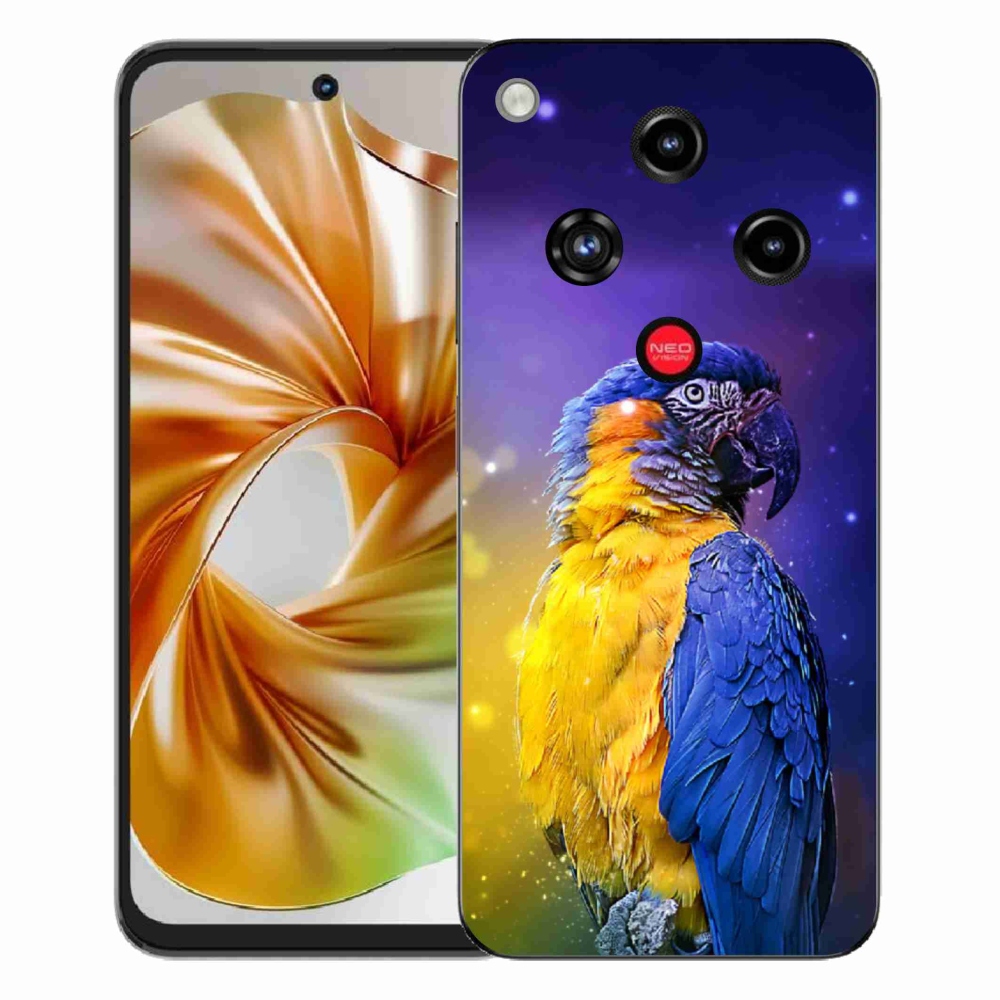 ZTE Nubia Focus 2 zselés tok mmCase - papagáj ara 1