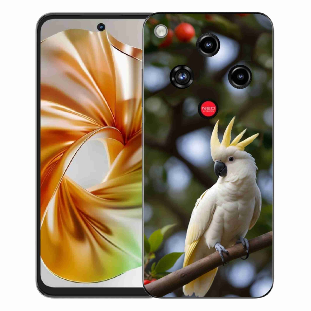 ZTE Nubia Focus 2 zselés tok mmCase - papagáj kakadu 3