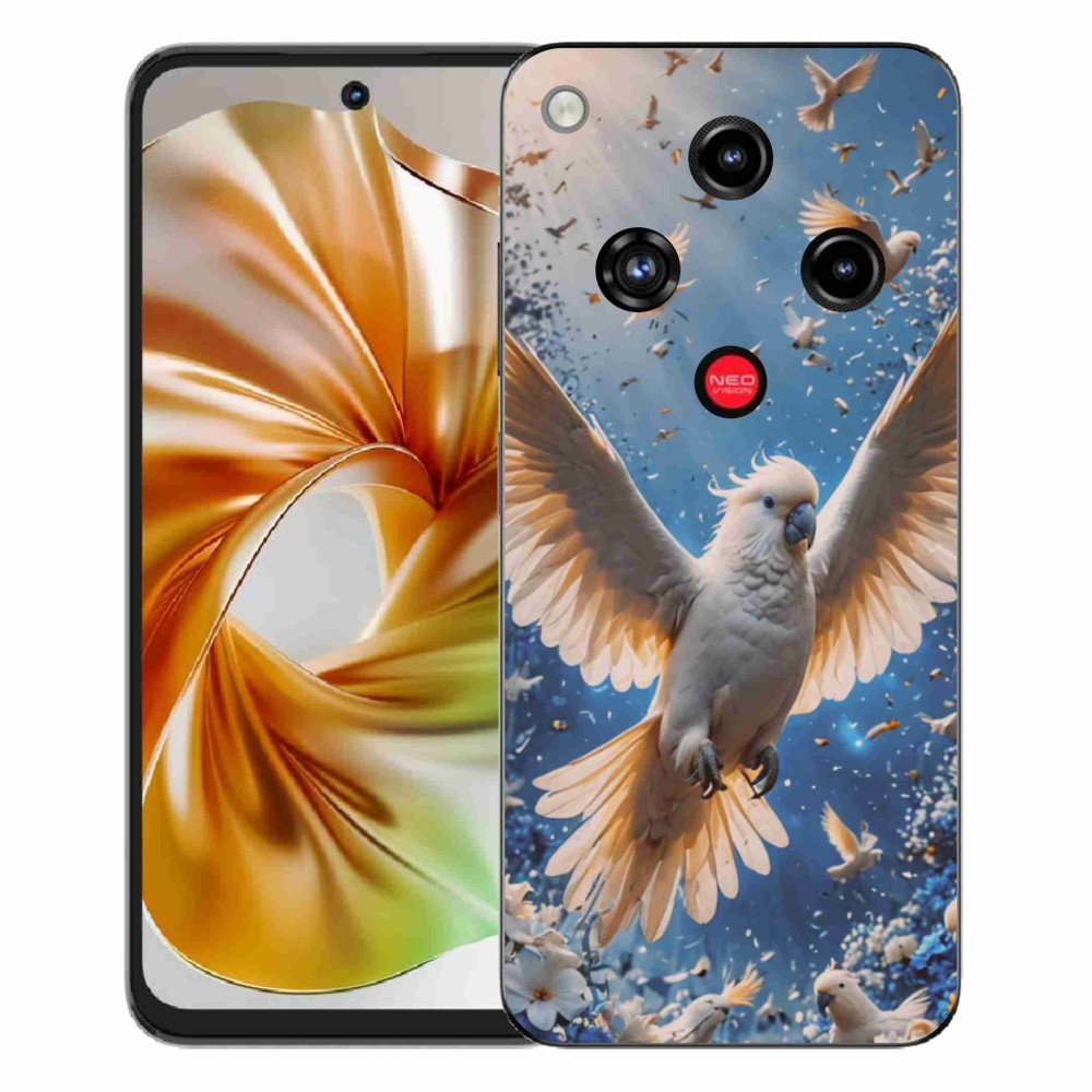 ZTE Nubia Focus 2 zselés tok mmCase - papagáj kakadu
